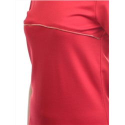 1607 RED Платье женское (90% хлопок, 10% полиэстер)