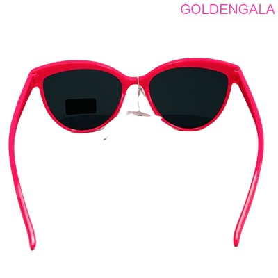 Очки солнцезащитные для девочек Арт 2001 №5 цвет красный