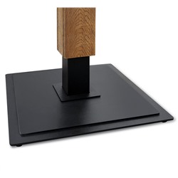 Основание для стола SHT-TU22
                        дуб брашированный корич / черный муар