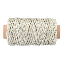 Фал плетеный капроновый с сердечником, 6 мм, L 100 м, 16-прядный, Сибртех