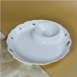 109-228 Менажница 29х4см КРОКУС в под.уп.(х8)Фарфор