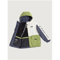 Куртка утеплённая для мальчика NIKASTYLE 4м4325 Кешью лайм Nikastyle