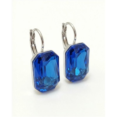 Серьги с чешскими кристаллами