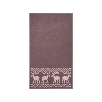 Полотенце махровое 6с103.412ж1 Оленики(т.с.мальв1) 50х90см