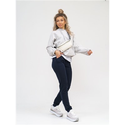 756 Брюки серо-синий Свт