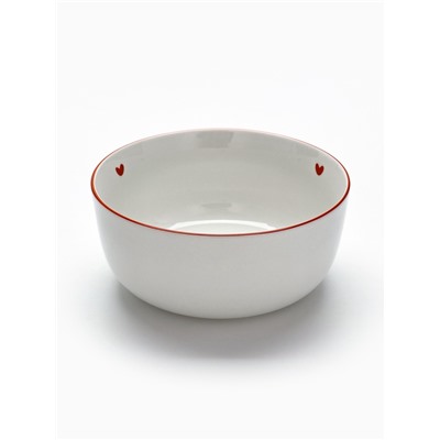 Тарелка керамическая глубокая «Любовь в деталях», 14.5×6.4 см, Dolce Ceramo