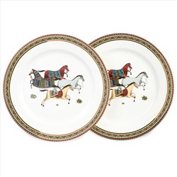 НАБОР ТАРЕЛОК ЗАКУСОЧНЫХ LEFARD  "PASSAGE" 2 ШТ. 22,5 СМ (КОР=24НАБ.)