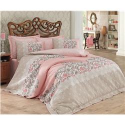 2 сп. Евро 4-х Сезонный КПБ со Стеганным Пододеяльником Ranforce Complete Set MODELINE cotton box