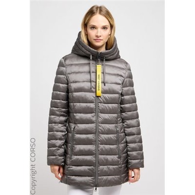 Steppjacke mit Kapuze