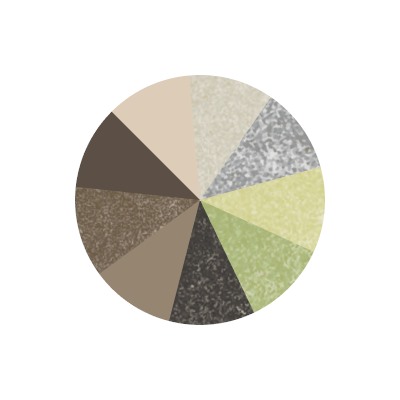 MONIC BEAUTY Тени для век 9 цв Liberty 01 Wild West Story