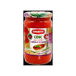 Соус томатный с луком и чесноком 350 г Пиканта 1/6