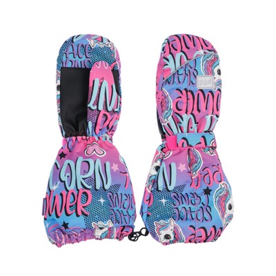 Варежки-краги для девочки