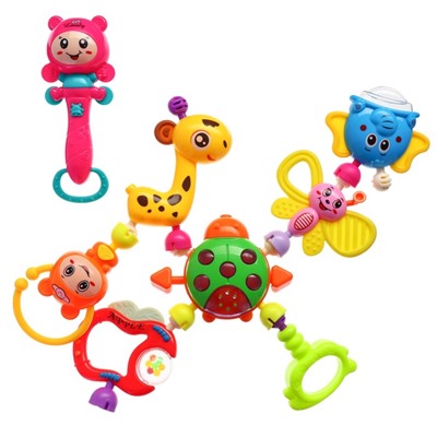 Погремушки «Собери меня», 8 шт., Крошка Я