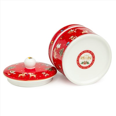 БАНКА LEFARD "С НОВЫМ ГОДОМ!" 11,5*12 СМ 500 МЛ (КОР=18ШТ.)