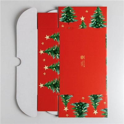 Коробка подарочная новогодняя складная «Волшебство», 30.5×22×9.5 см, Новый год