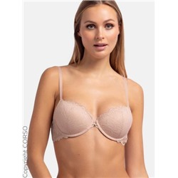 Размер 90B, Light Padded Demi BH (Бюстгальтер на косточках), Производитель Dorina