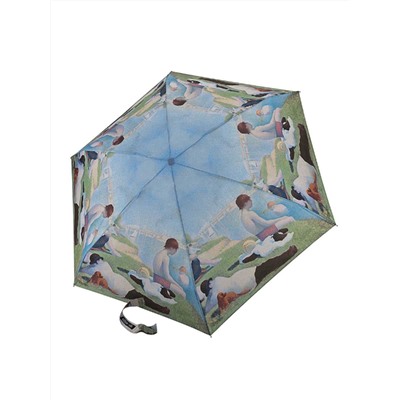 L794-4387 SeuratBathersatAsnieres (Купальщики в Аньере,Ж.Сёра) Зонт женский механика Fulton