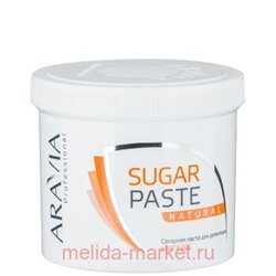 ARAVIA Professional Сахарная паста для депиляции Натуральная мягкая 750 гр арт1018
