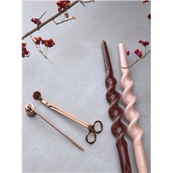 Набор аксессуаров для свечей дымчато-коричневого цвета из коллекции Essential