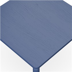 Столик кофейный Saga, 60х60 см, синий