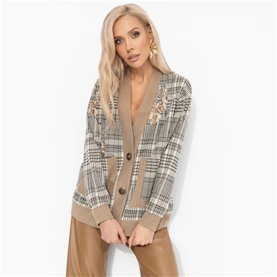 Кардиган с карманами, В модном режиме (классика)