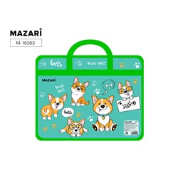 Папка для тетрадей А4 CORGI  пластик Mazari M-16383*/Китай