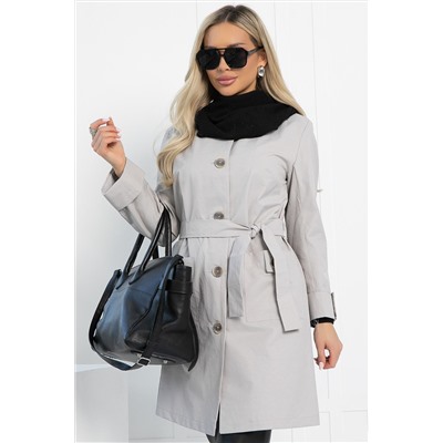 Плащ Гелла (серый) П13015-14М