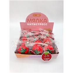 Мялка - антистресс «Tomato», шоу-бокс 12 шт.