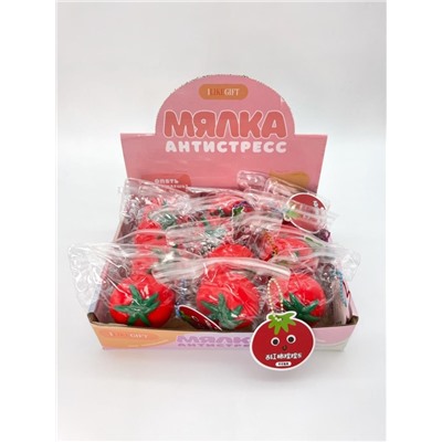 Мялка - антистресс «Tomato», шоу-бокс 12 шт.