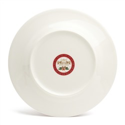 ТАРЕЛКА ОБЕДЕННАЯ LEFARD "ТРОЙКА" 20,5 СМ КРАСНАЯ (КОР=18ШТ.)