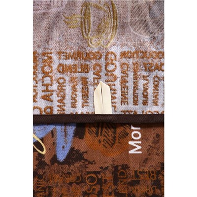 Полотенце «Кофейня», 45×60 см, МИКС, рогожка, 170 г/м², 100% хлопок