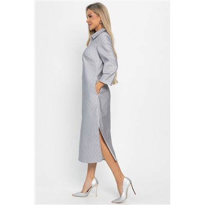 Платье Лоуренс НЬЮ (светло-серое) П14876-18М