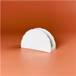 133-450 Салфетница ШАРМЕЛЬ в под.уп.(х48)Фарфор