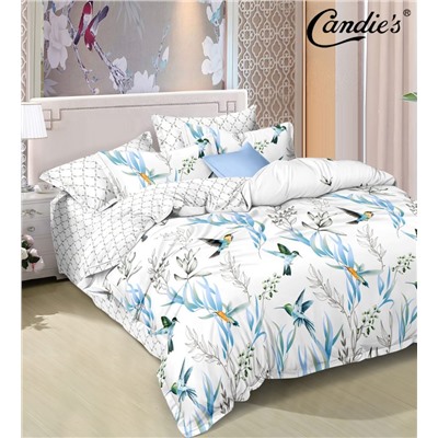 КПБ Candie's Поплин на резинке по кругу CANPRK091