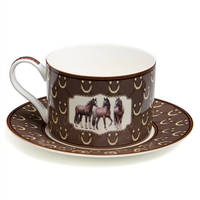 ЧАЙНЫЙ НАБОР LEFARD "HORSE CLUB" НА 4 ПЕР. 8 ПР. 300 МЛ (КОР=12НАБ.)