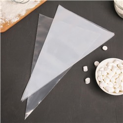 Кондитерские мешки KONFINETTA, 70 мкм, 30×20 см (размер S), 10 шт.