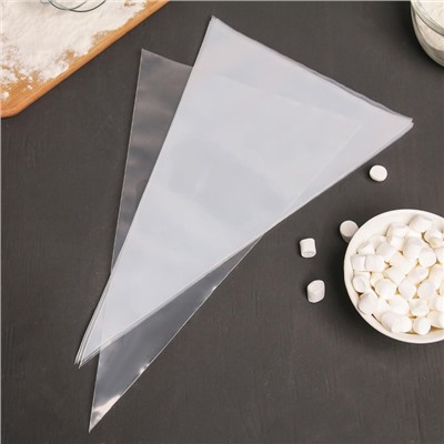 Кондитерские мешки KONFINETTA, 70 мкм, 30×20 см (размер S), 10 шт.