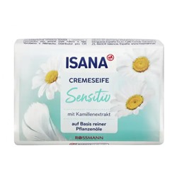 ISANA Cremeseife sensitiv Seifenstuck Мыло для чувствительной кожи 150 г