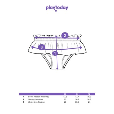 Плавки для девочки