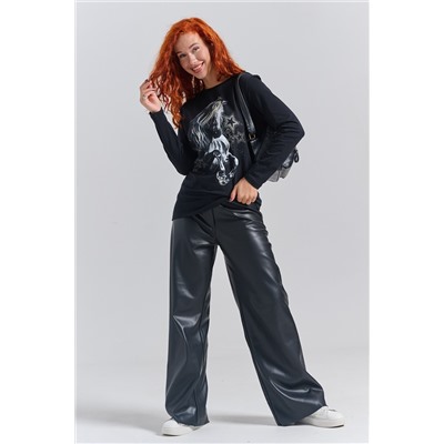 8575 футболка с дл.рукавом унисекс