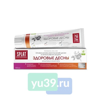 Зубная паста SPLAT Prof HEALTY GUMS, здоровые дёсны 100мл