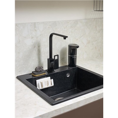 Диспенсер сенсорный для жидкого мыла Lume, 350 мл, черный