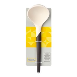 Половник SmartChef, 31 см, бежевый/бордовый