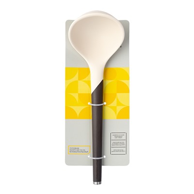 Половник SmartChef, 31 см, бежевый/бордовый