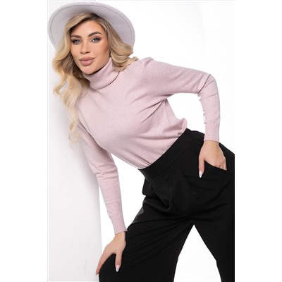 Водолазка Зимняя история (пудра) Б14534-20М