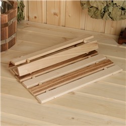 Коврик- сидушка из липы, ТЕРМО, 41х35х1 см