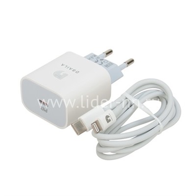 СЗУ DSAILA (PD01A) PD20W Type-C to Lightning (белый)