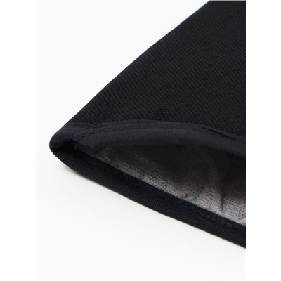 Грелка на чайник Этель Home collection black 28×28 см, 45% лён, 55% хлопок