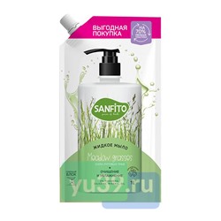 Мыло жидкое Sanfito Energy Сила луговых трав ДОЙ-ПАК 1 л
