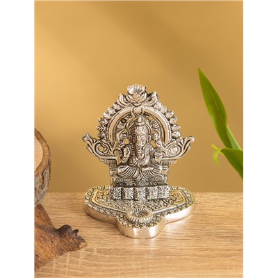 Подставка под благовония «Ганеша в храме», 6.5×7.5×8.5 см, алюминий
